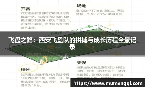 飞盘之路：西安飞盘队的拼搏与成长历程全景记录